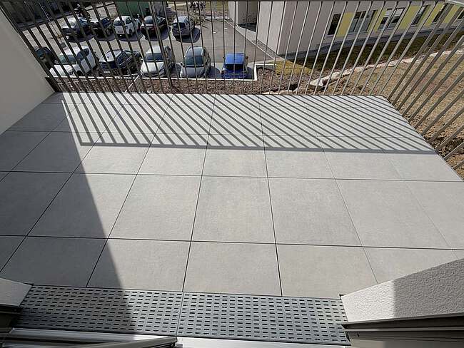 großer Süd-Balkon