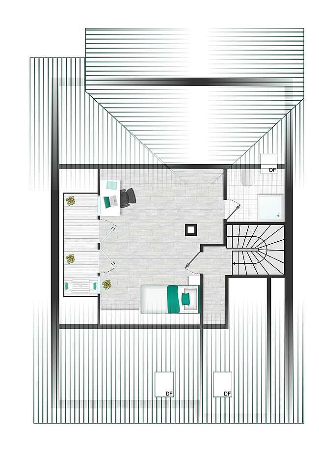 Grundriss DG Grundriss DG
