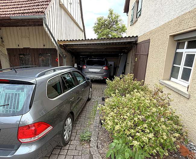 Carport-Stellplatz