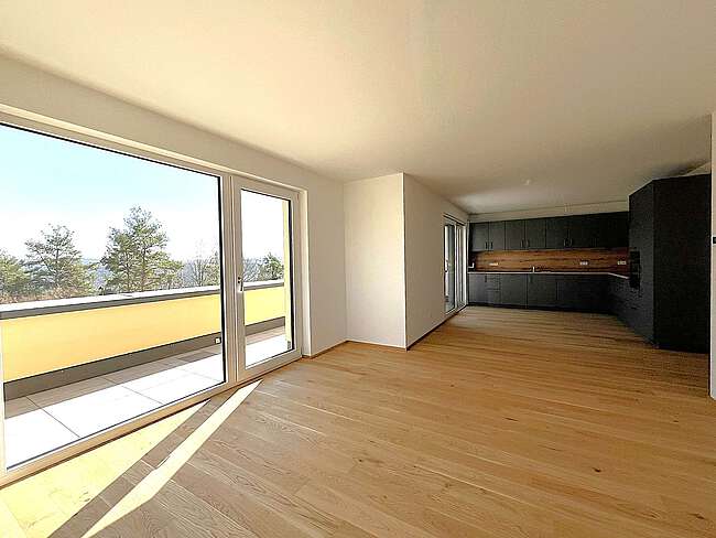 offenes Wohnen-Essen-Kochen