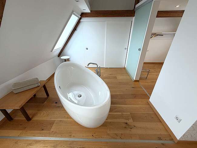 Freistehende Badewanne