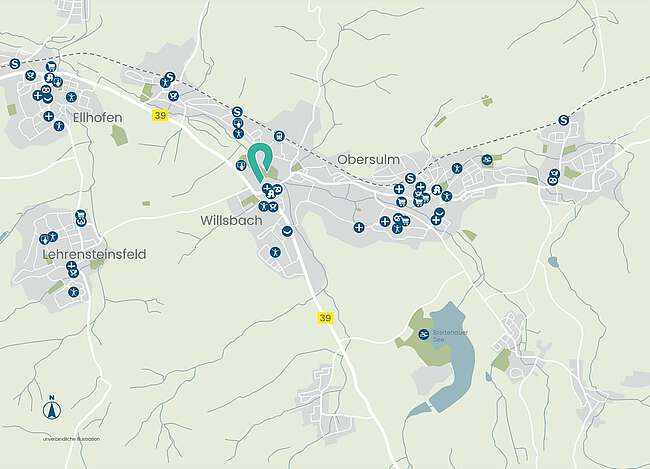Lageplan Vorhaben
