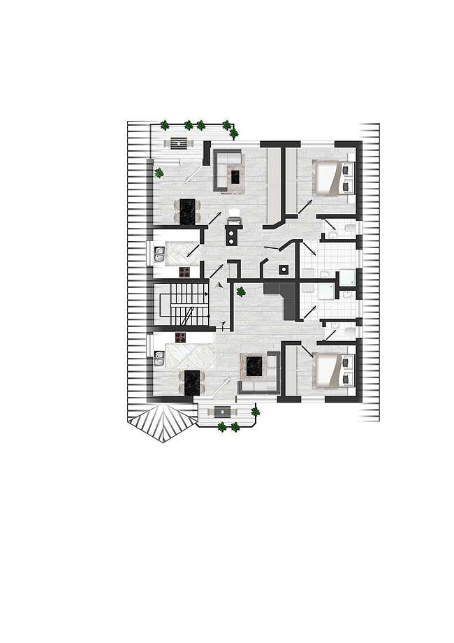 Grundriss Dachgeschoss