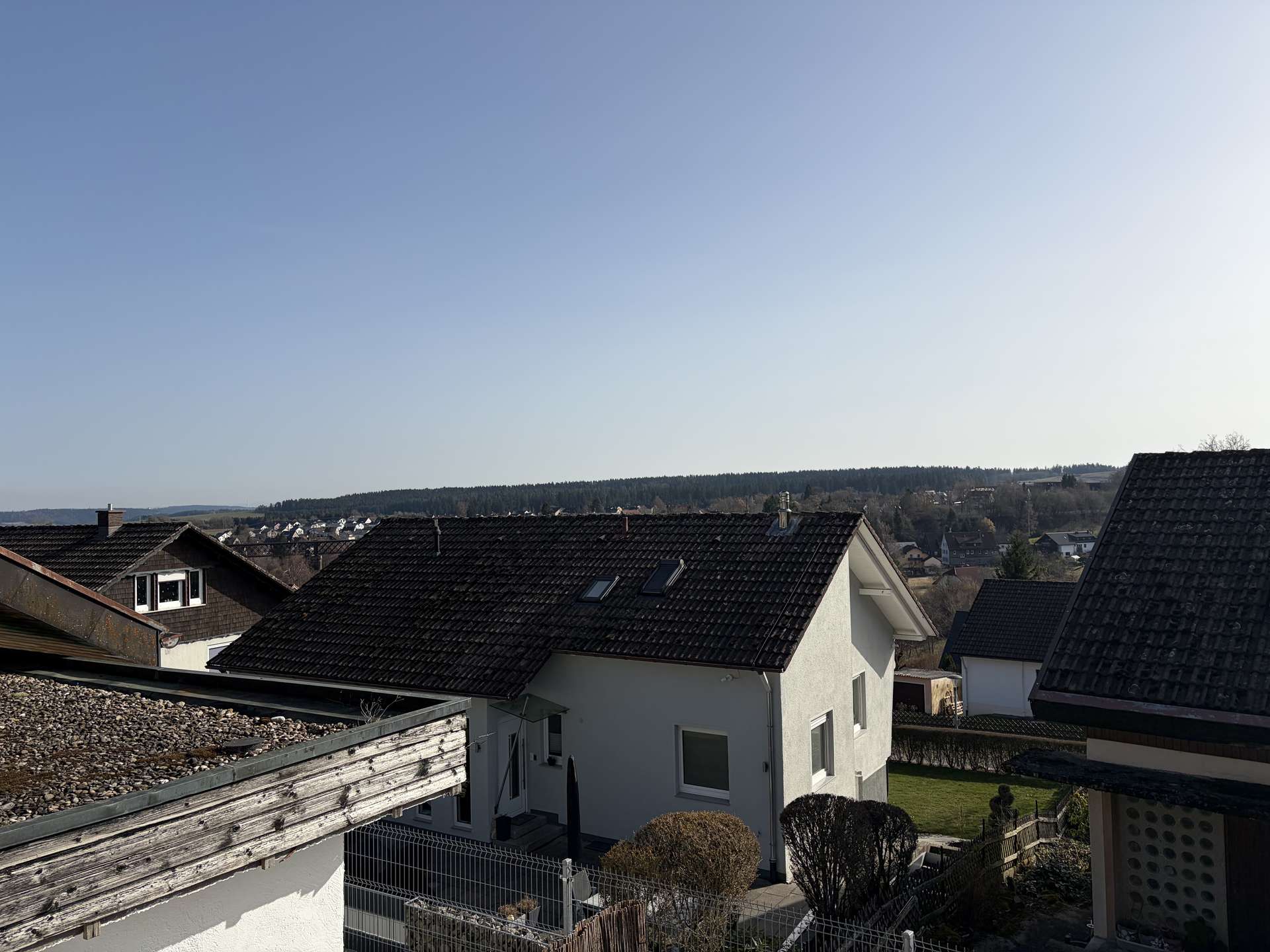 Ausblick vom Süd-Balkon
