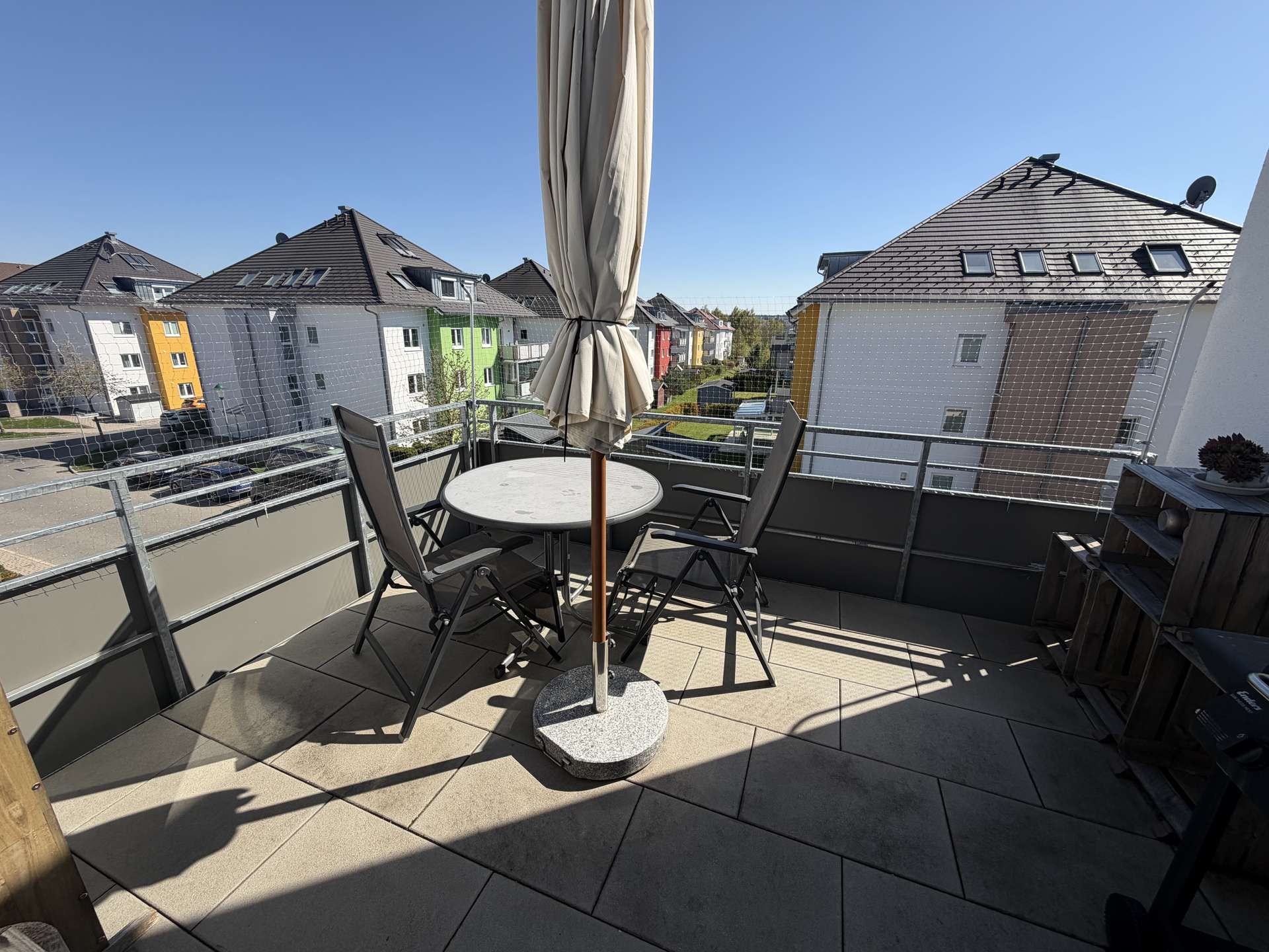 großer Süd-Balkon