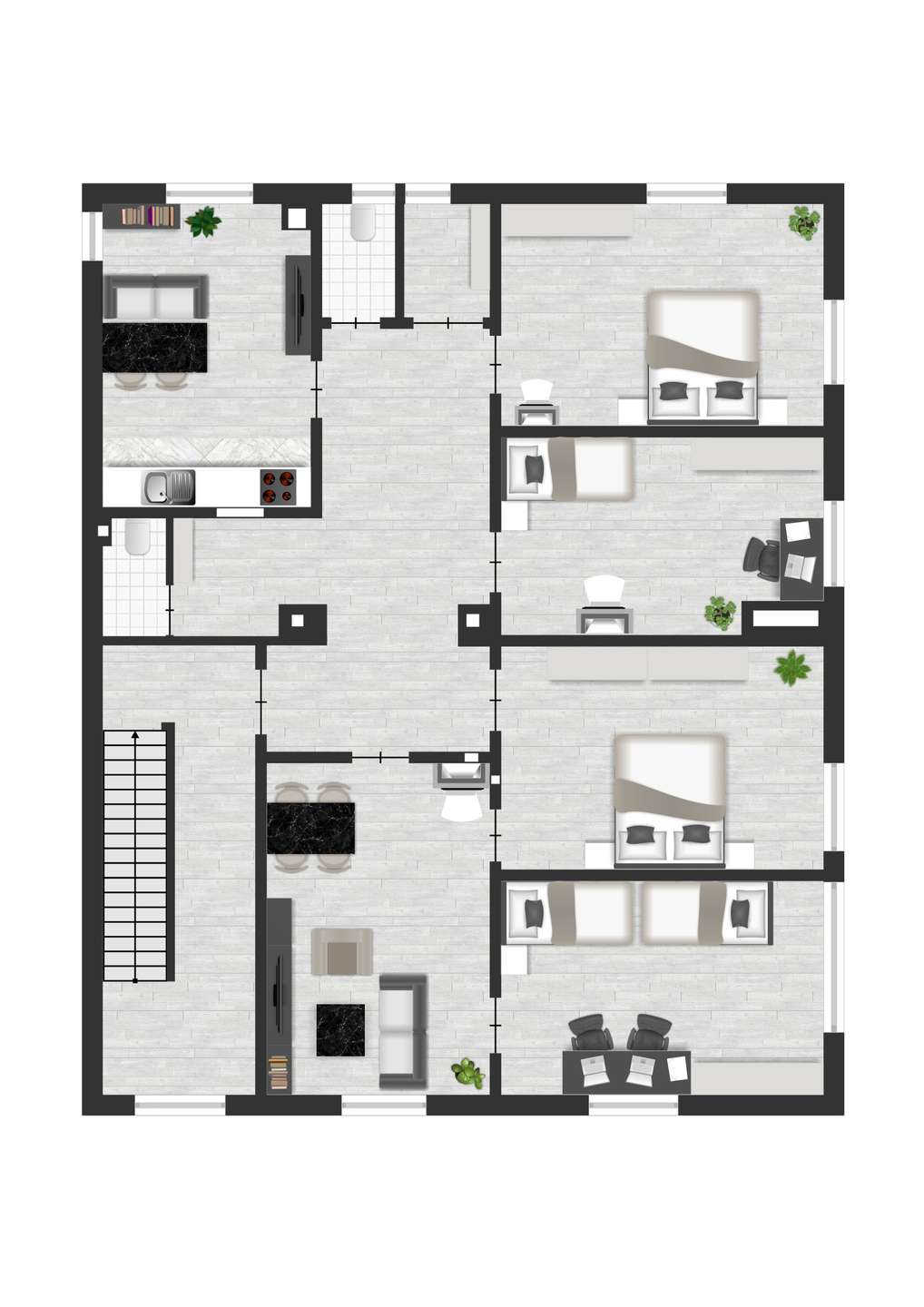 Grundriss 1OG