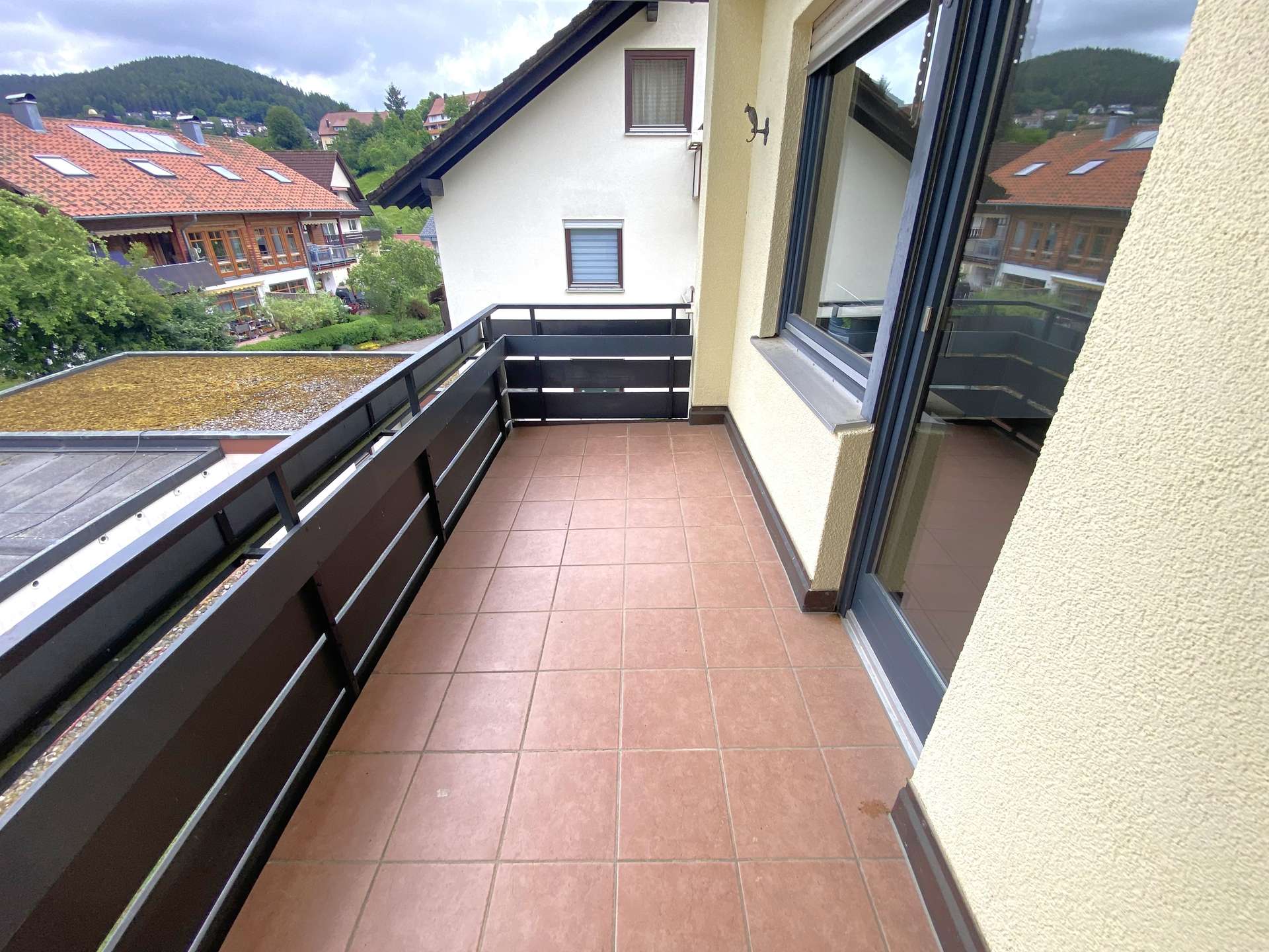 großer Balkon
