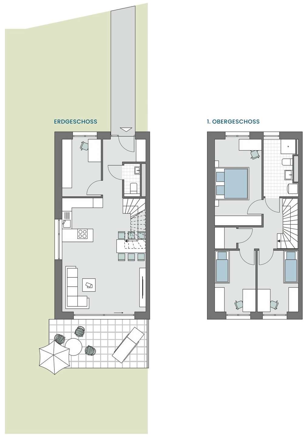 Grundriss Whg. 1.01