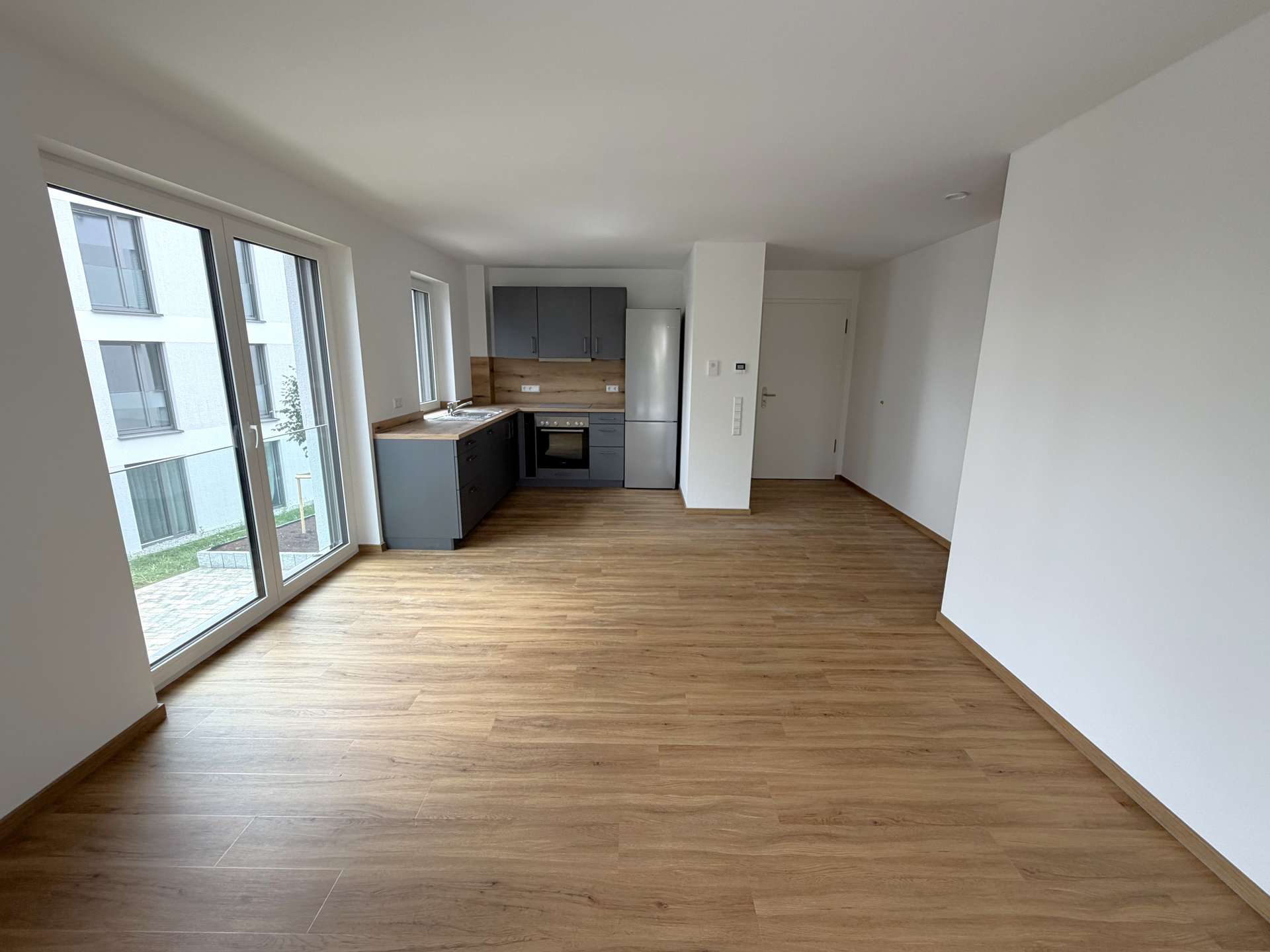 offene Küche mit Essbereich