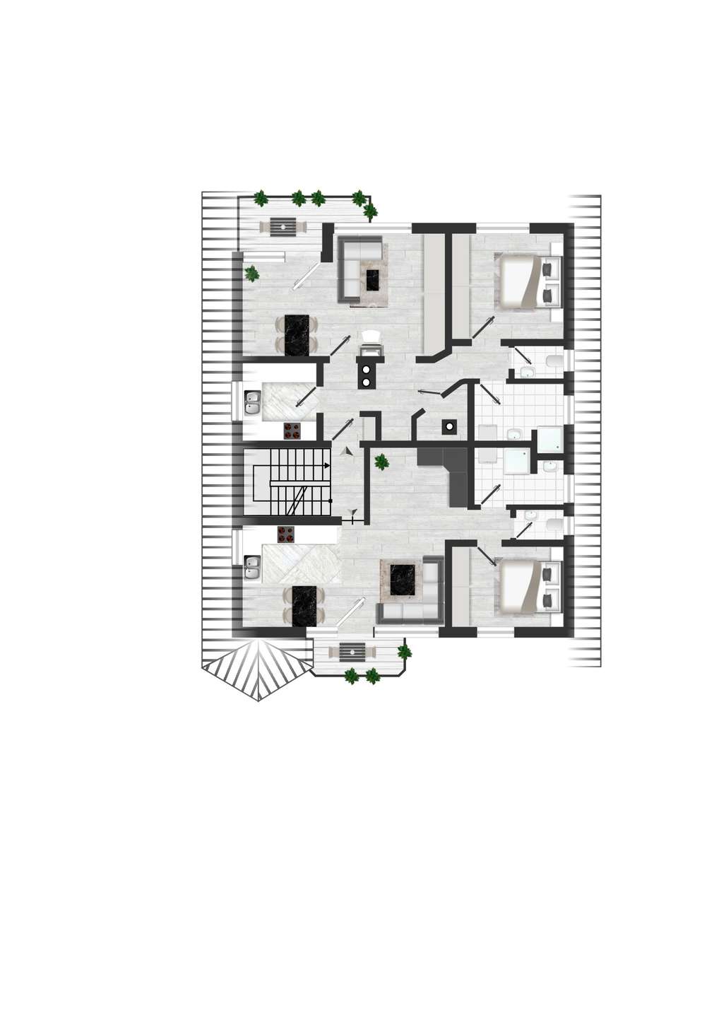 Grundriss Dachgeschoss
