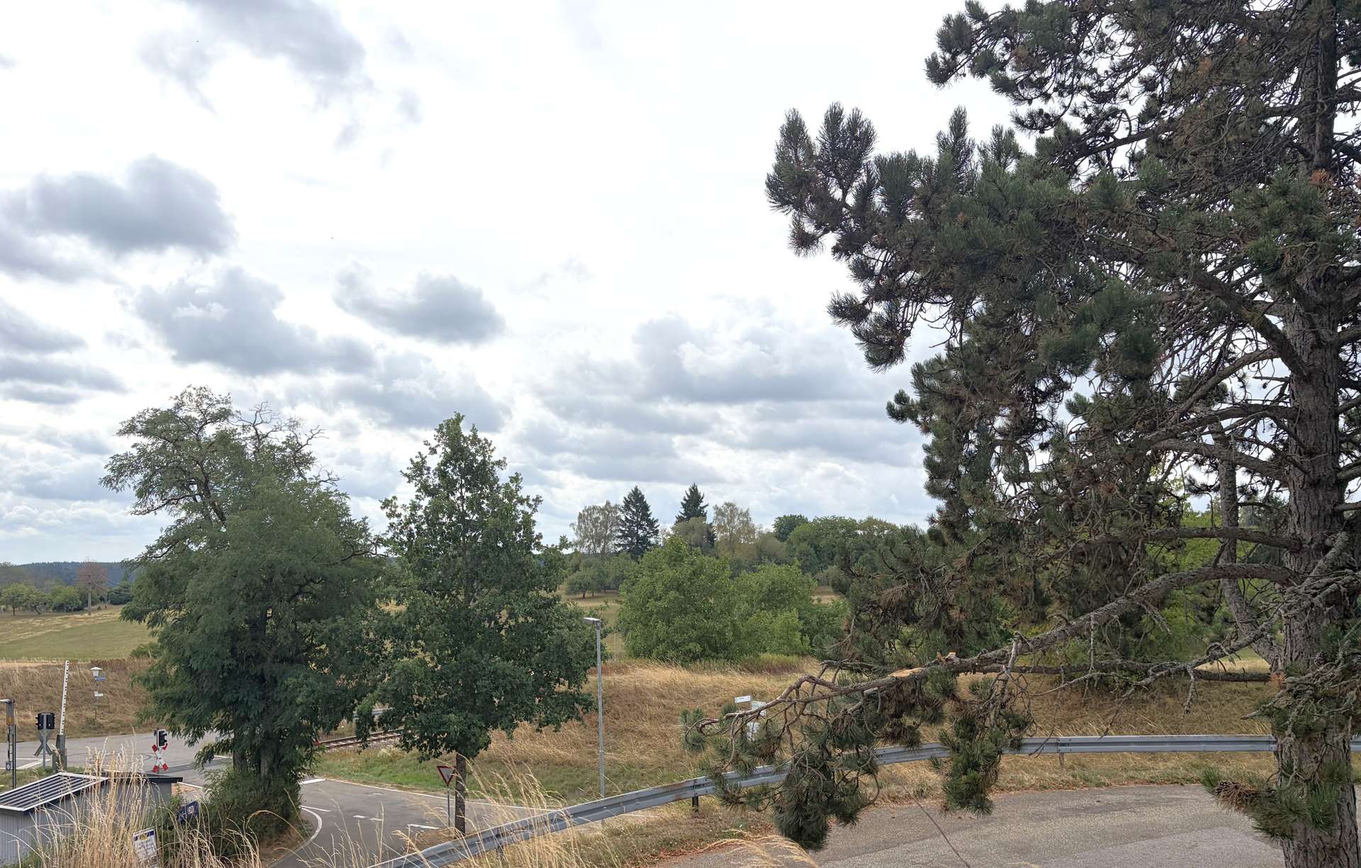 Ausblick vom Wohnzimmer
