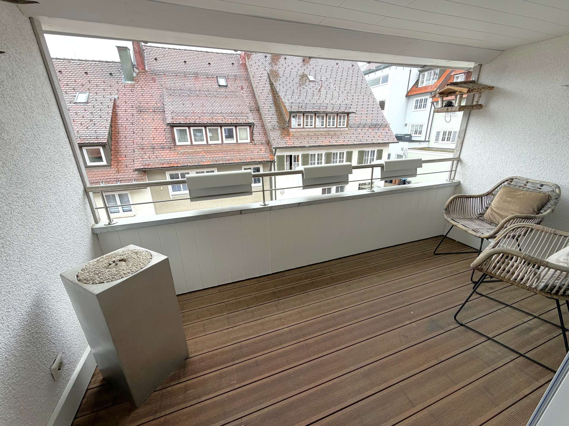 Überdachte Loggia