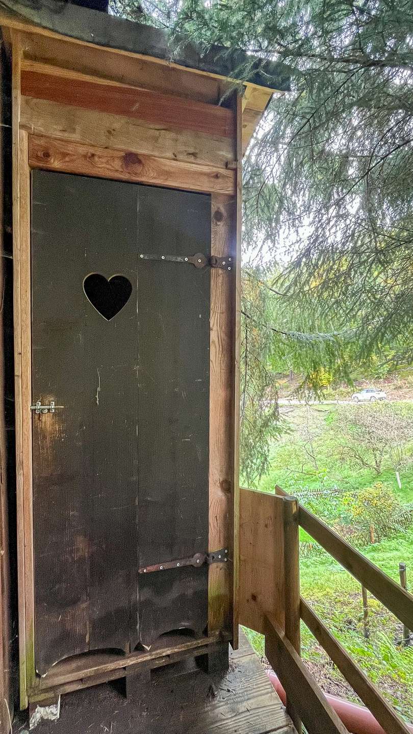 WC im Außenbereich