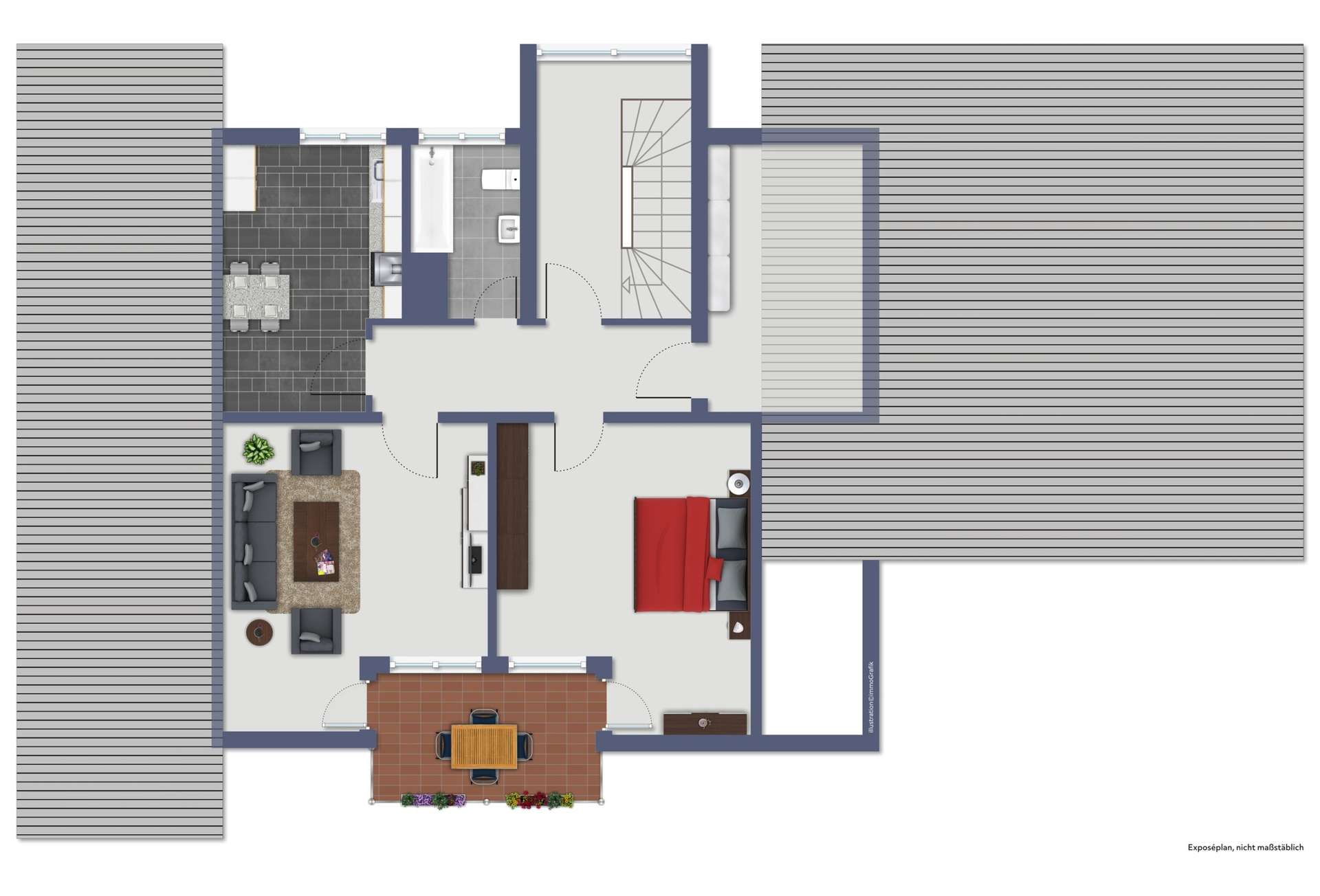 Grundriss Dachgeschoss