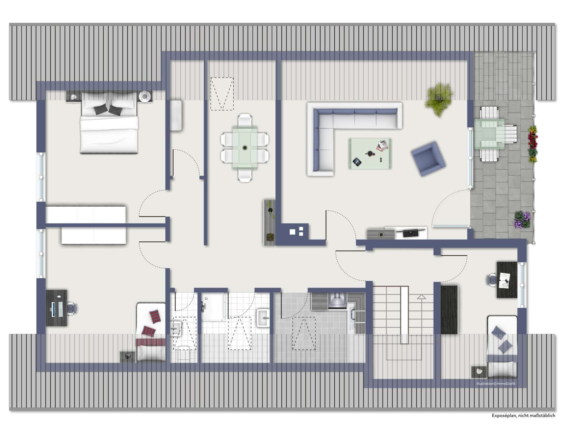 Bsp. Grundriss: Haus Nr. 18 (Leicht abgeändert auf aktuellen Grundriss)