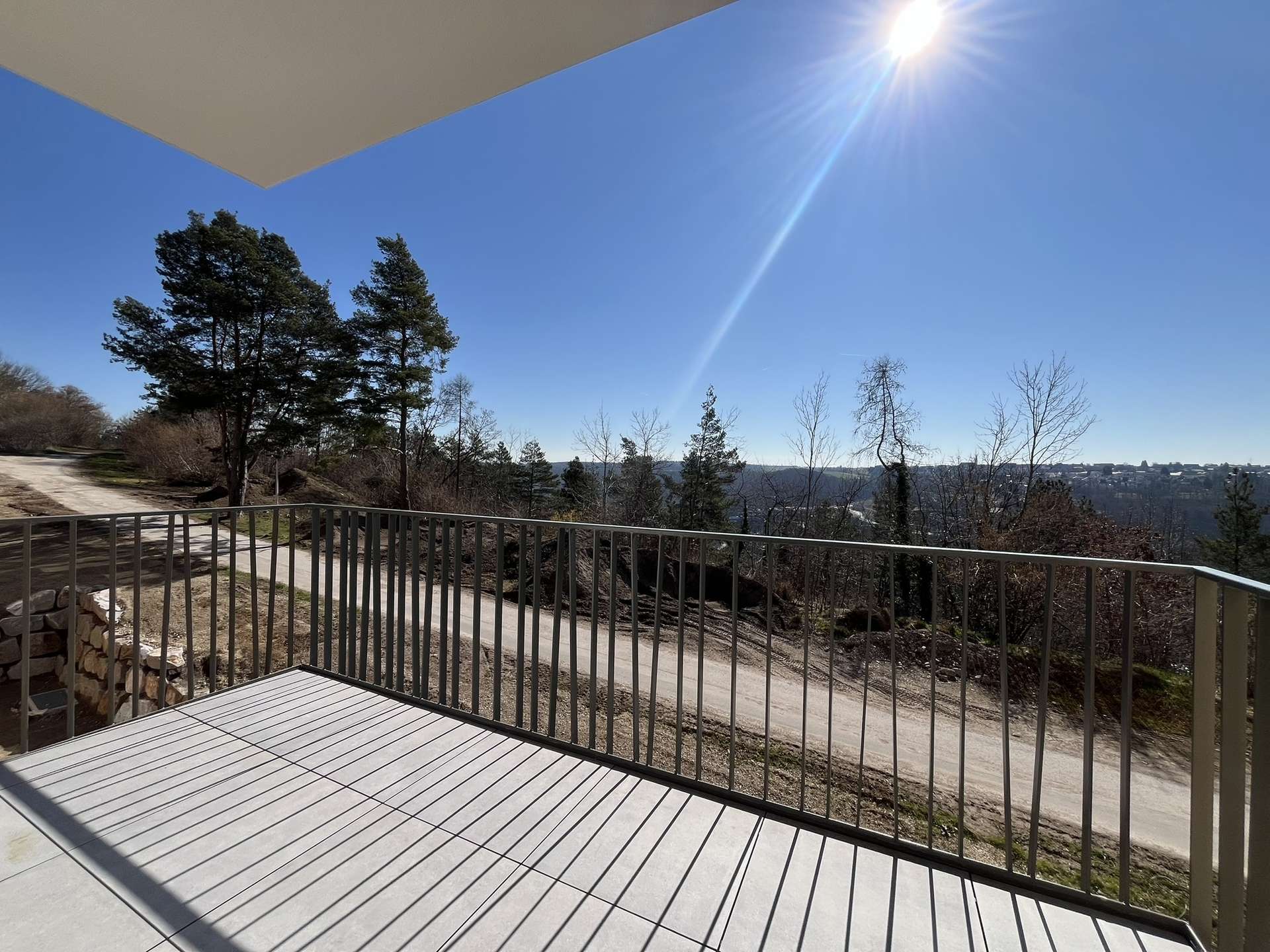 Balkon mit tollem Ausblick