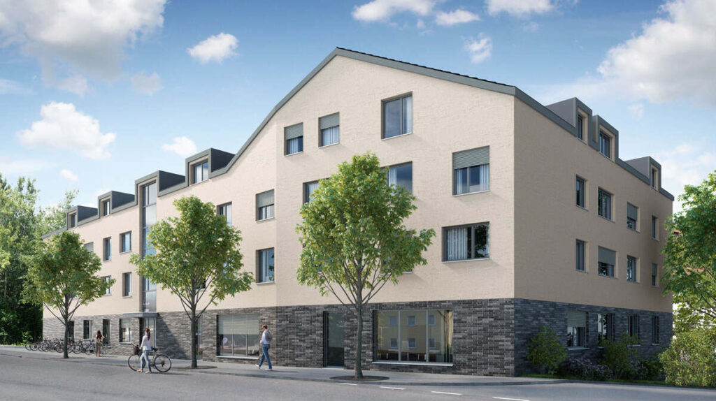 Darstellung Rappenpark von oben in Freudenstadt