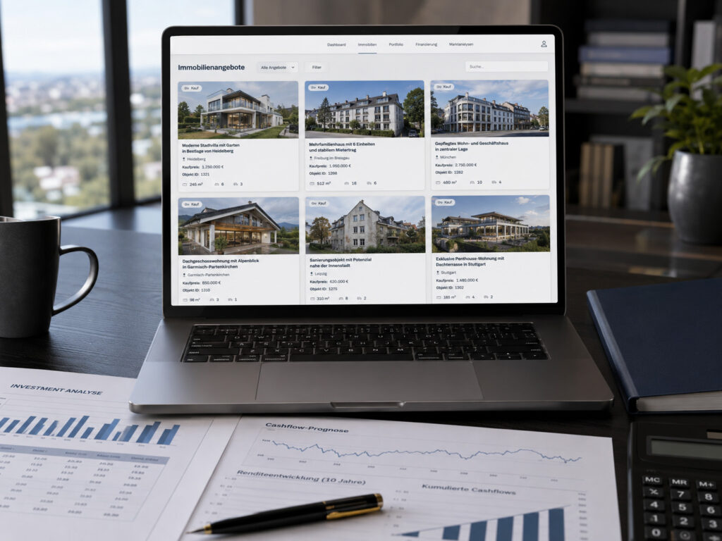 ausgewählte Immobilienangebote und Rendite-Analysen von IMBRO Immobilien