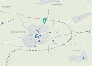 Lageplan Vorhaben
