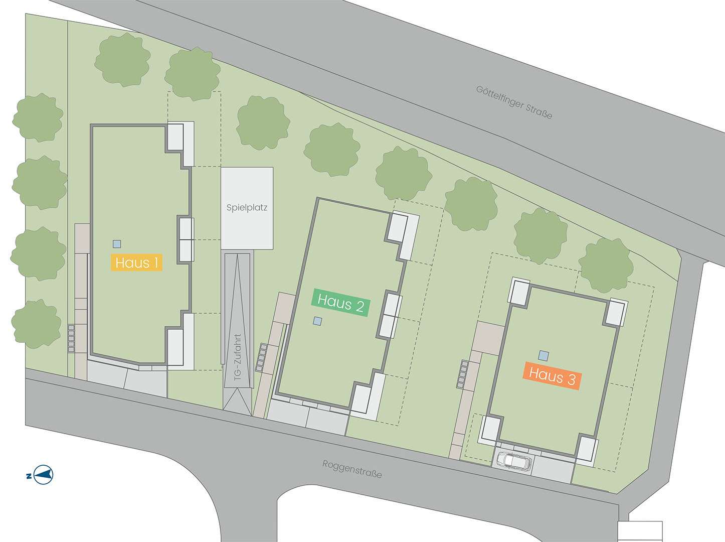 Lageplan Gebäude